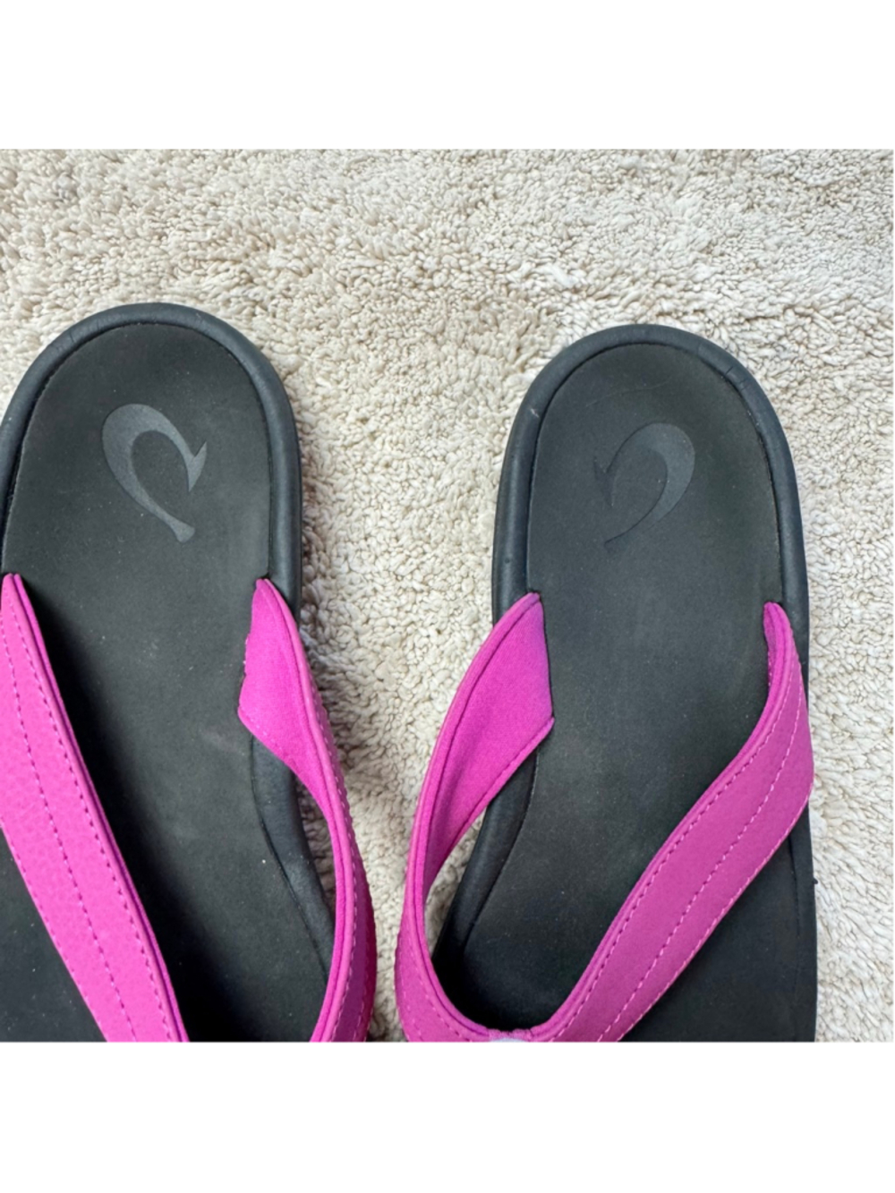 Olukai Ohana Water Resistant Lightweight Flip Flop Sandals 9 - Picture 4 of 8